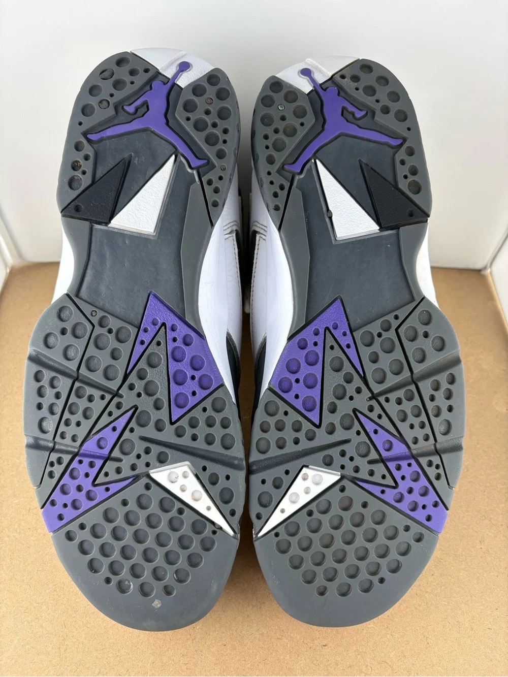 Nike Air Jordan 7 Retro Flint Grey White 2021 CU9307-100 mens Size 10.5